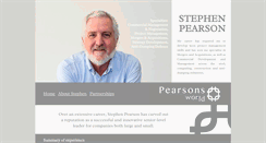 Desktop Screenshot of pearsonsworld.com